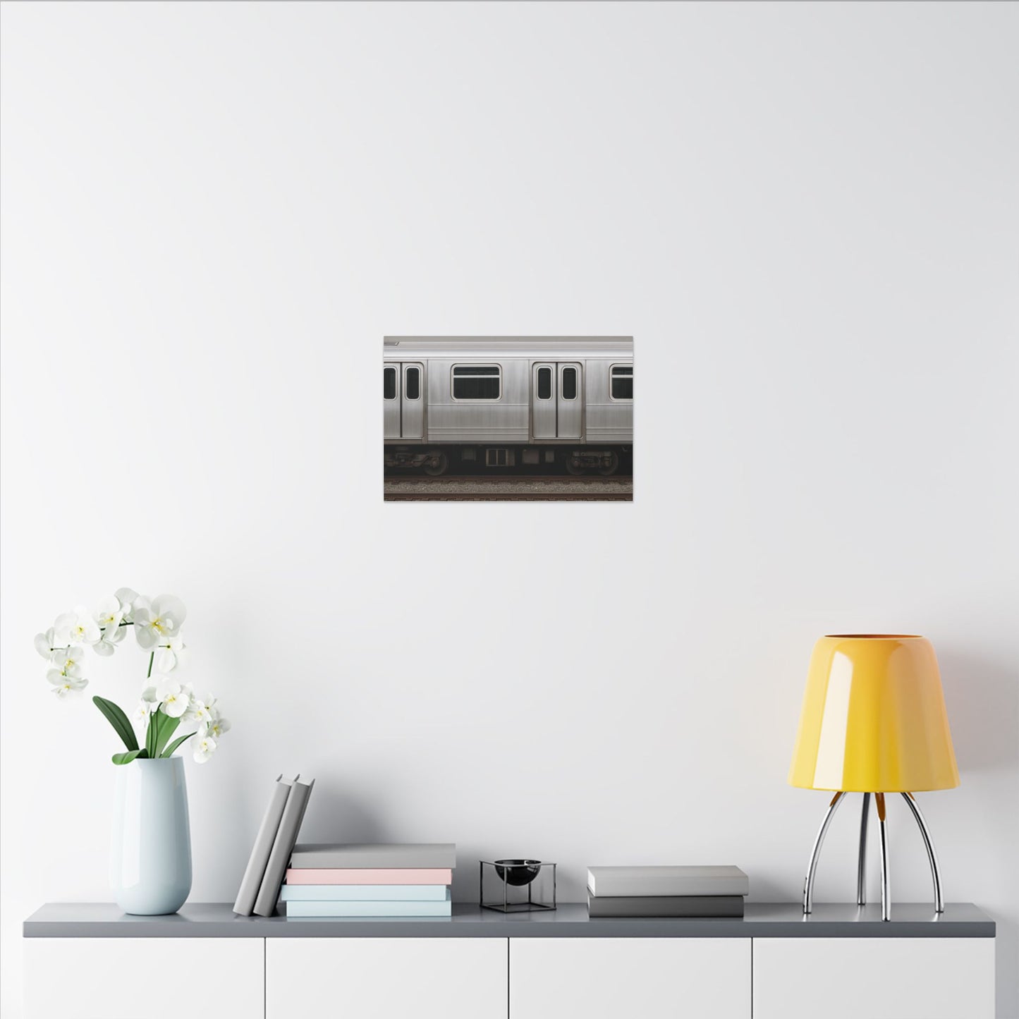 Urban Subway Train Canvas Art, Wall Decor for City Lovers, Modern Home Decor, Multi-Size Options, Stylish Gift for Art Enthusiasts