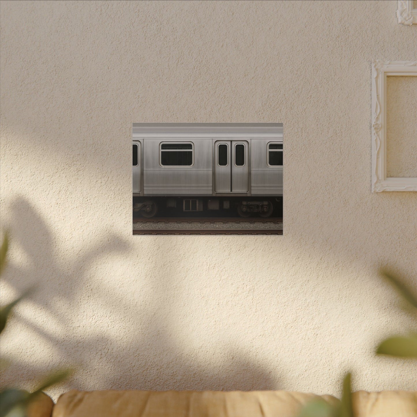 Urban Subway Train Canvas Art, Wall Decor for City Lovers, Modern Home Decor, Multi-Size Options, Stylish Gift for Art Enthusiasts